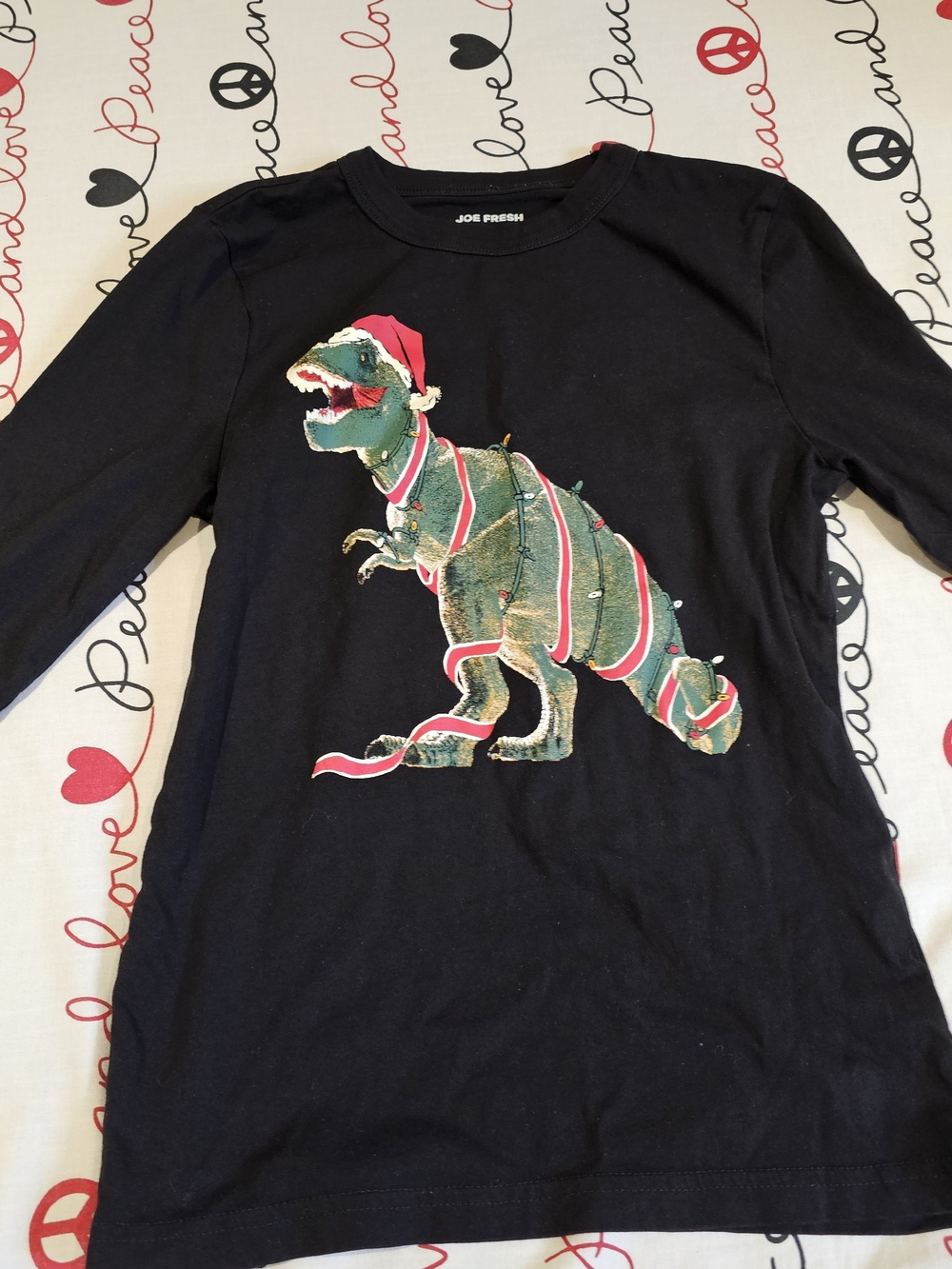 Joe Fresh Black Kids Crewneck Tee